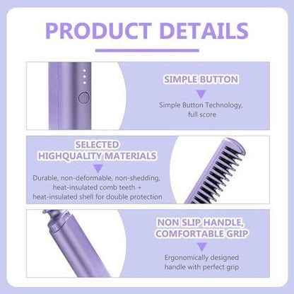 Rechargeable Hot Combo Hair Straightener