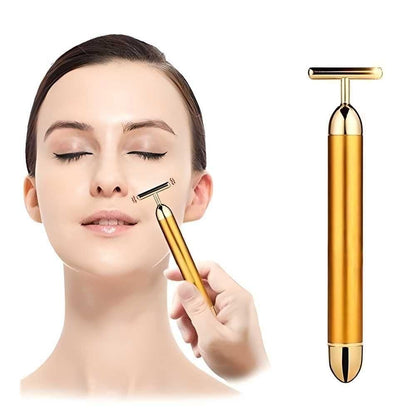 24K Gold Electric Facial Massage Bar
